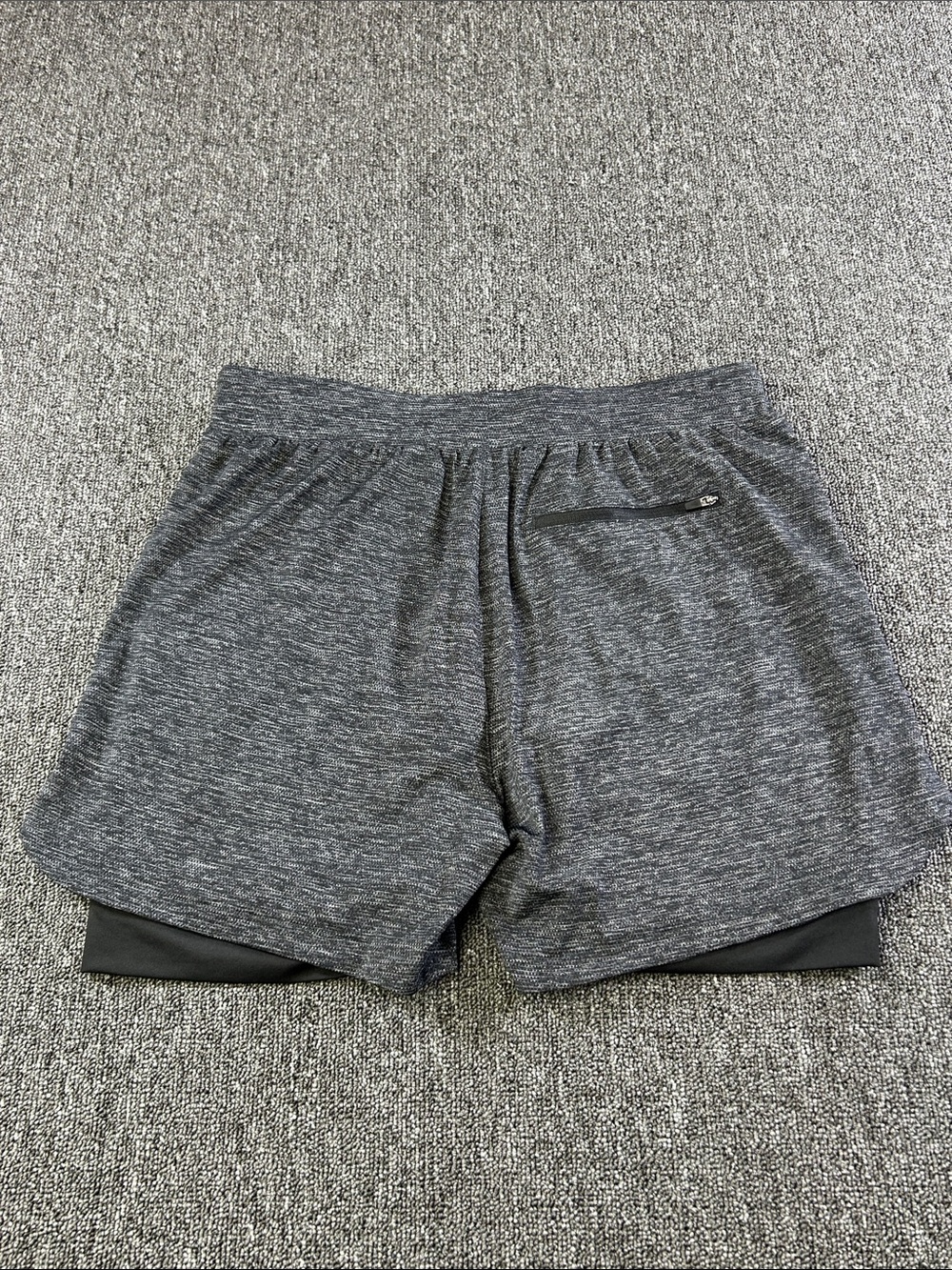 Three Nails Pro-Tech 2.0 Liner Shorts Mens Medium Gray 5” Training Running - Picture 8 of 10